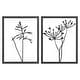 preview thumbnail 14 of 13, Kate and Laurel Malak Metal Framed Wall Art Set