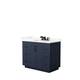 Option Dark Blue, Black Trim, Giotto Quartz Top