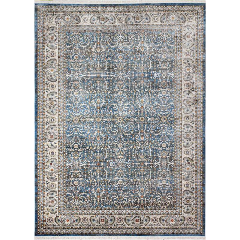 Bashian Graeme Blue Transitional Area Rug