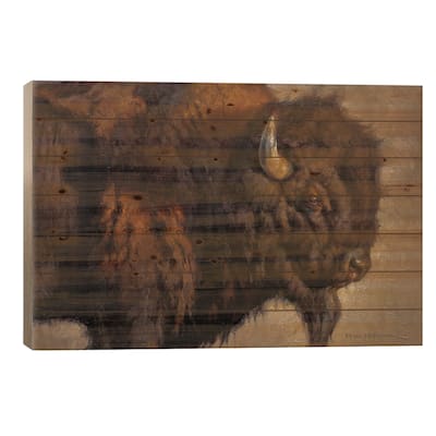 El Jefe Print On Wood by Mark McKenna - Multi-Color
