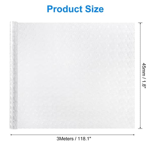 dimension image slide 2 of 3, Window Privacy Film, Window Film Diamond Pattern - White