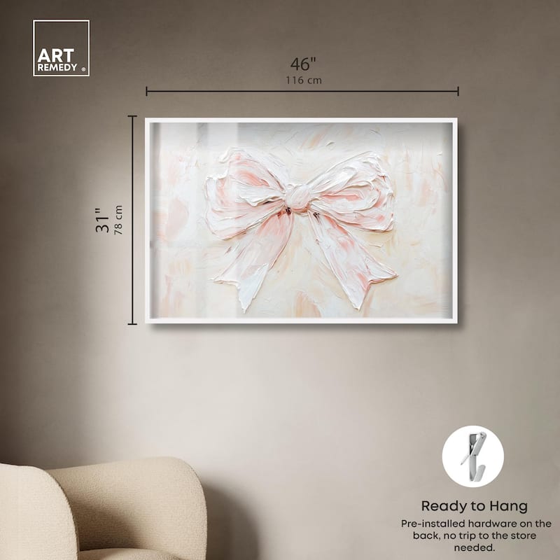 Relief Ribbons Shadowbox by Art Remedy