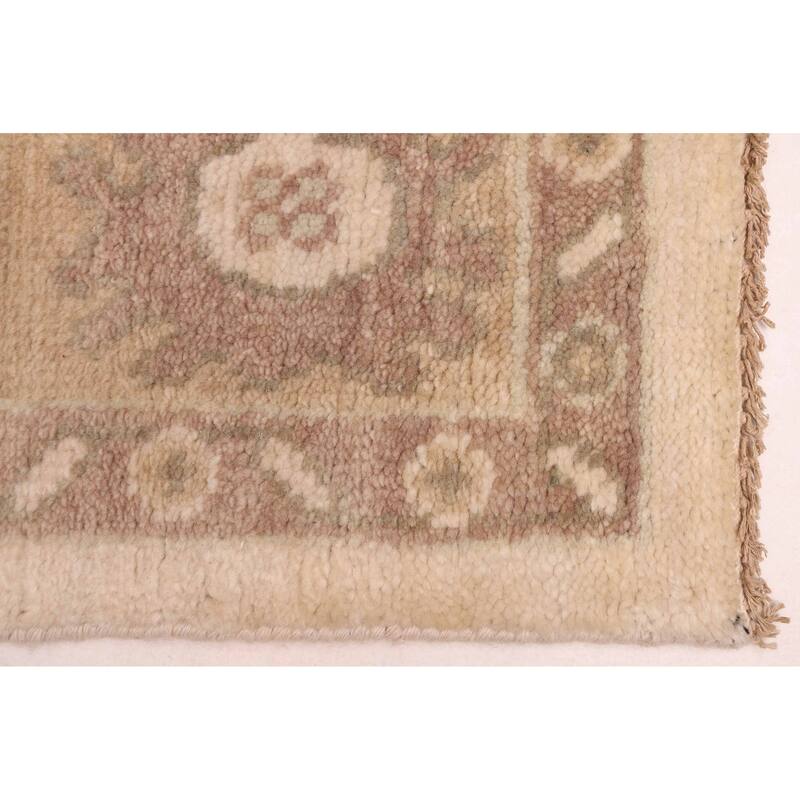 ECARPETGALLERY Hand-knotted Jules Serapi Ivory Wool Rug - 8'2 x 9'11