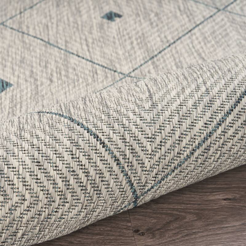 Sevita Minimal Diamonds Indoor/Outdoor Rug