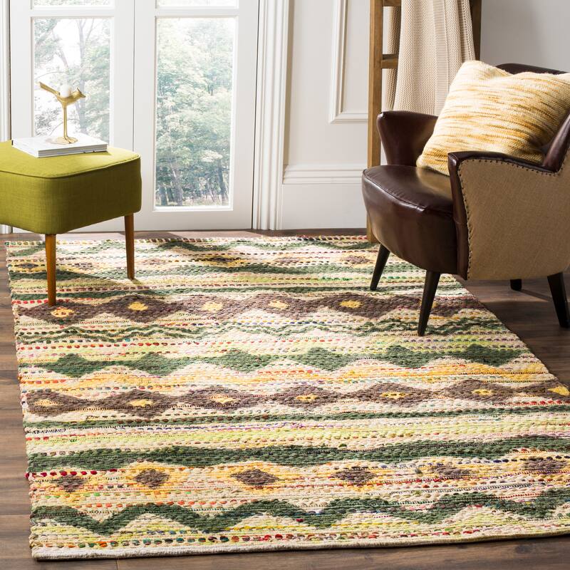 SAFAVIEH Handmade Cedar Brook Clella Modern Cotton Rug