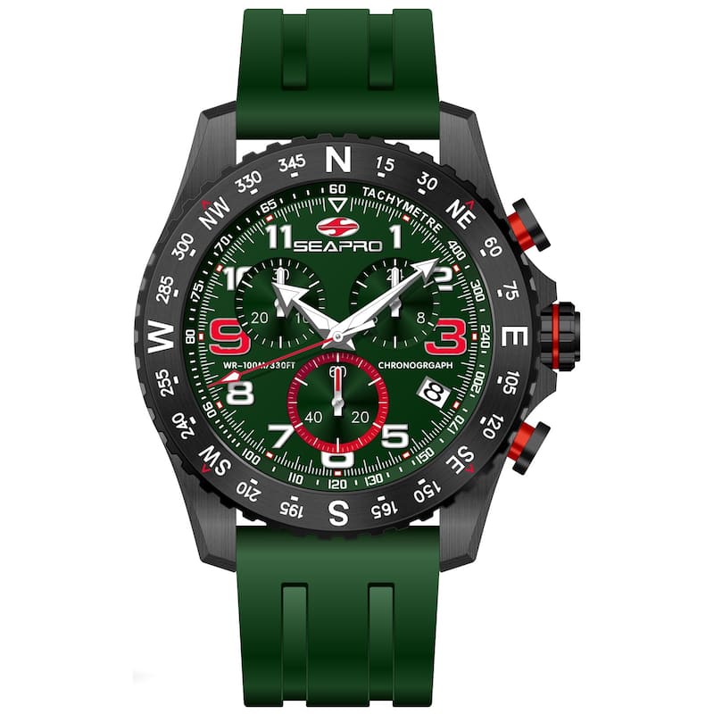 Seapro Men's Gallantry Green Dial Watch - SP9736 - 6 (36)