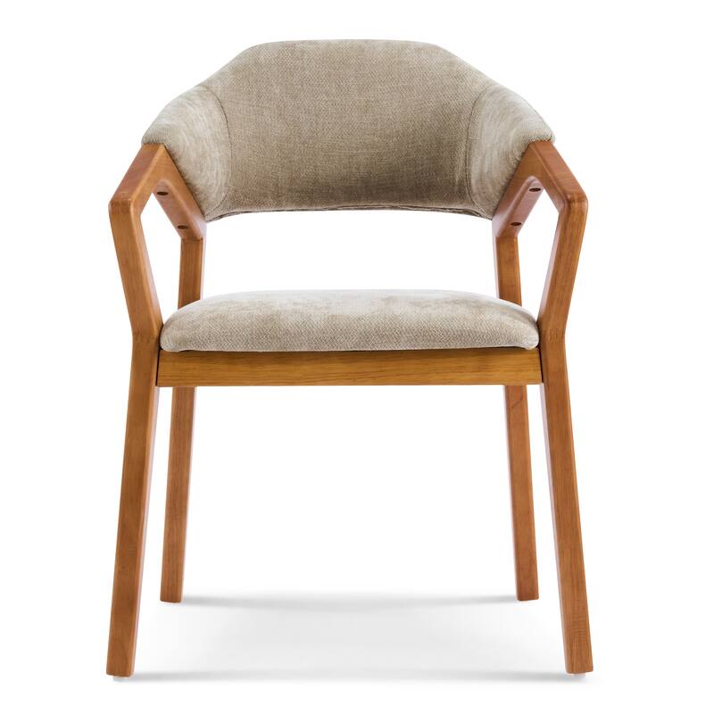 Christopher Knight Home - Avalon Modern Upholstered Dining Chair Set with Ergonomic Curved Backrest