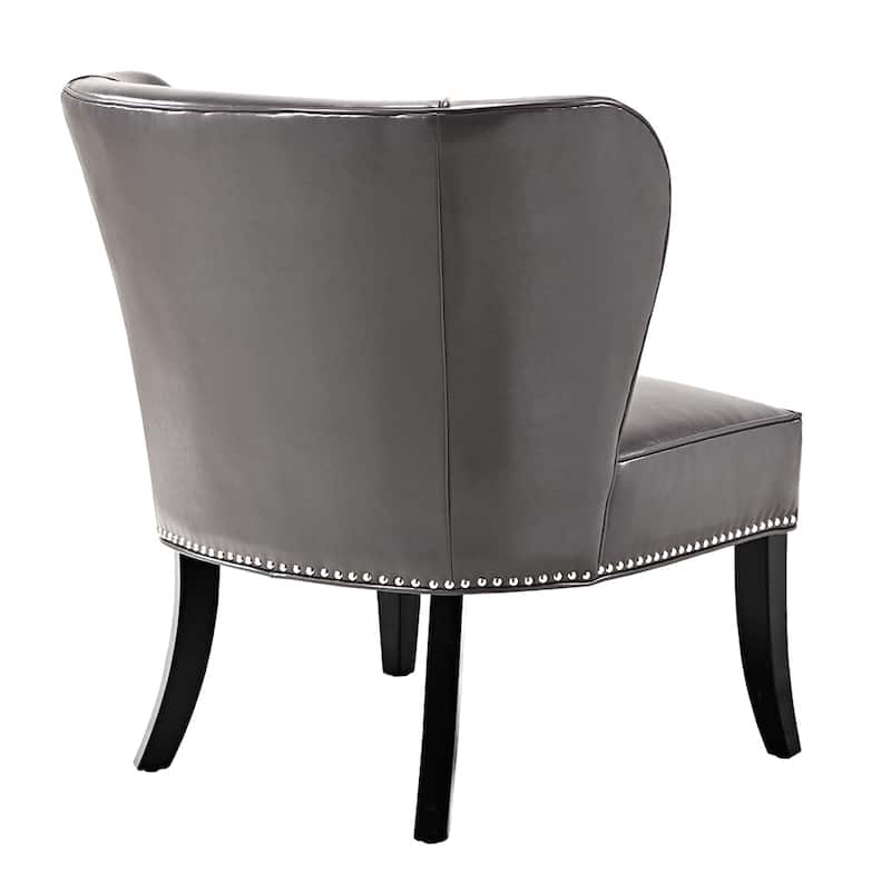 Armless Accent Chair，Modern Accent Chair,for Living Room Bedroom Studio,Living Room Chairs Comfy Reading