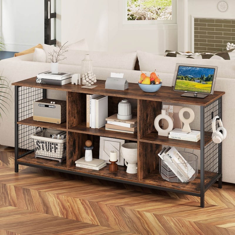 Costway 3-Tier TV Stand for TV's up to 65" Entertainment Media Center - See Details