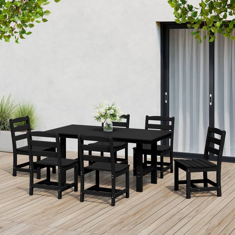 Shoreside 7-Piece Side Chair Dining Set