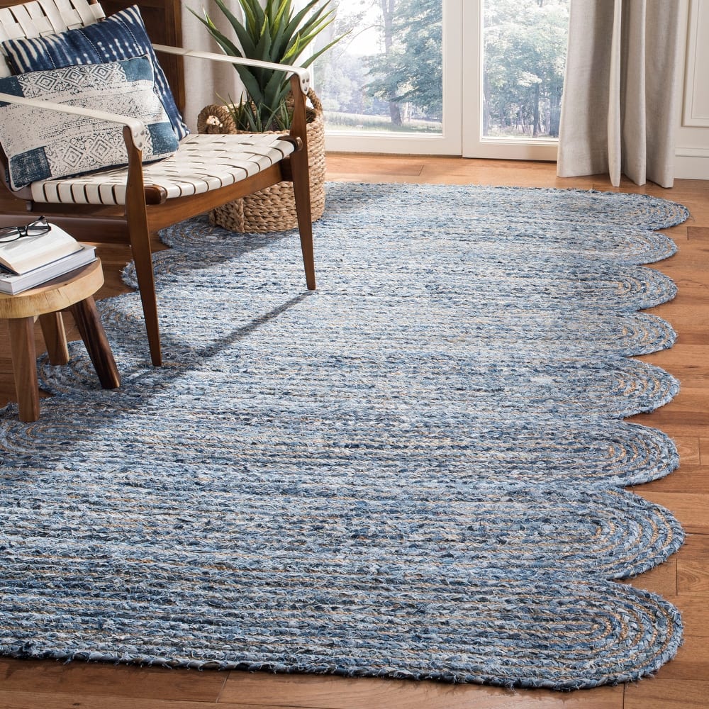 SAFAVIEH Handmade Cape Cod Hayrani Coastal Jute Rug