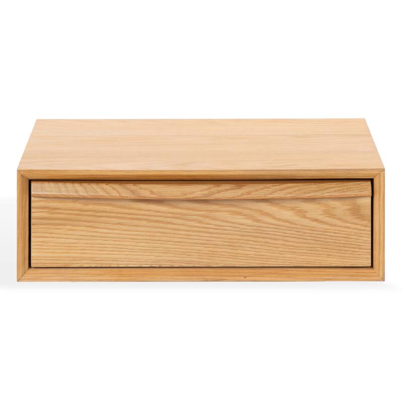 SAFAVIEH Couture Philbert 1-Drawer Floating Nightstand - Natural