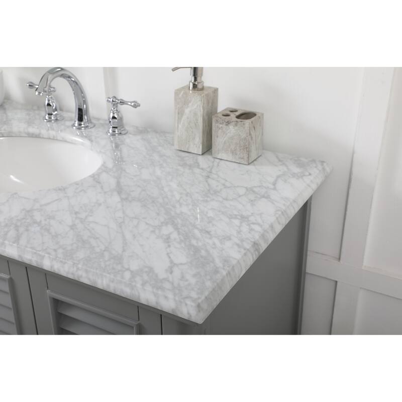 Core 36 - 48 Inch Single Bathroom Vanity - 48 Inches - Grey
