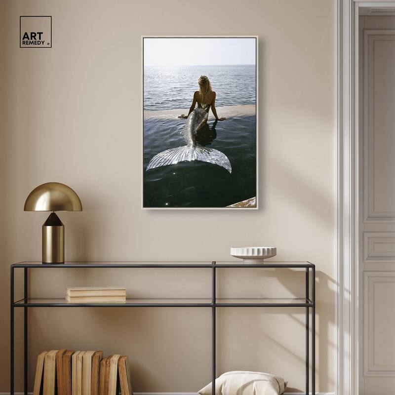 Mermaid Noon Canvas by Art Remedy