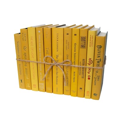 Books Yellow Decorative Accessories: Saffron ColorPak