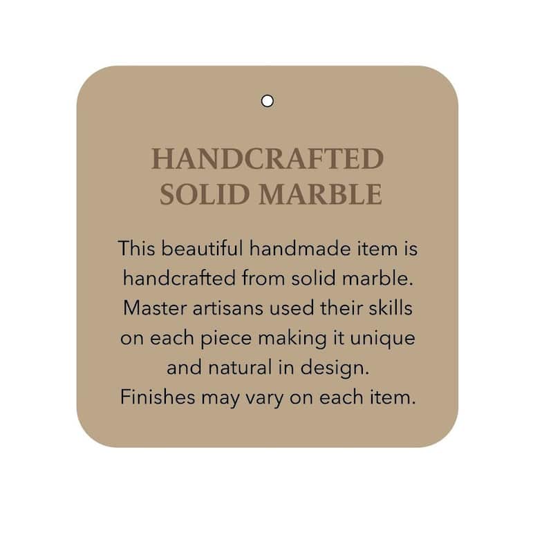 Allan Andrews Mirrored Marble Tray with Brushed Brass Accents - N/A
