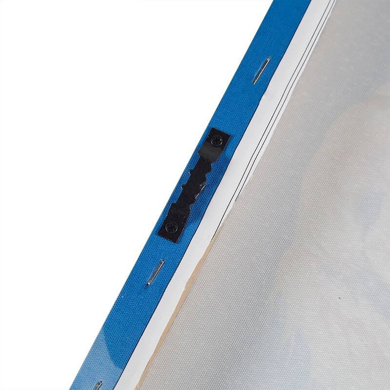 Golden Retriever Canvas Wall Art - Blue