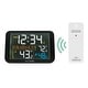 preview thumbnail 4 of 5, La Crosse Technology 308-66677-INT Color Wireless Alarm Clock with Weather