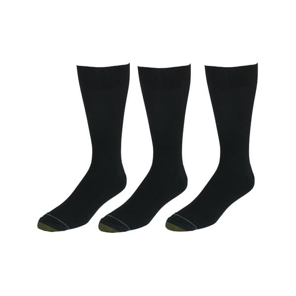 Gold Toe Men's Extended Size Metropolitan Dress Socks (3 Pair Pack) - Bed  Bath & Beyond