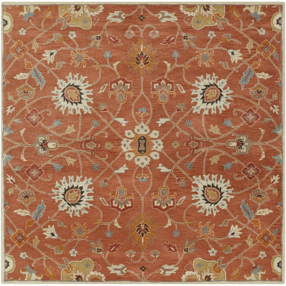 Livabliss Traditional Caesar Floral & Botanical Area Rug