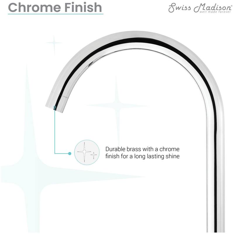 Swiss Madison SM-BF101 Daxton 1.2 GPM Widespread Bathroom Faucet