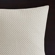 preview thumbnail 52 of 58, Madison Park Signature Essence Oversized Cotton Clipped Jacquard Comforter Set with Euro Shams and Throw Pillows