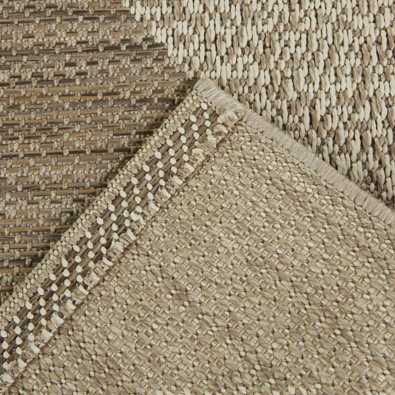Calza Modern Geometric Indoor/Outdoor Area Rug