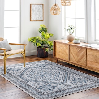 Livabliss Marvel Traditional Medallion Area Rug