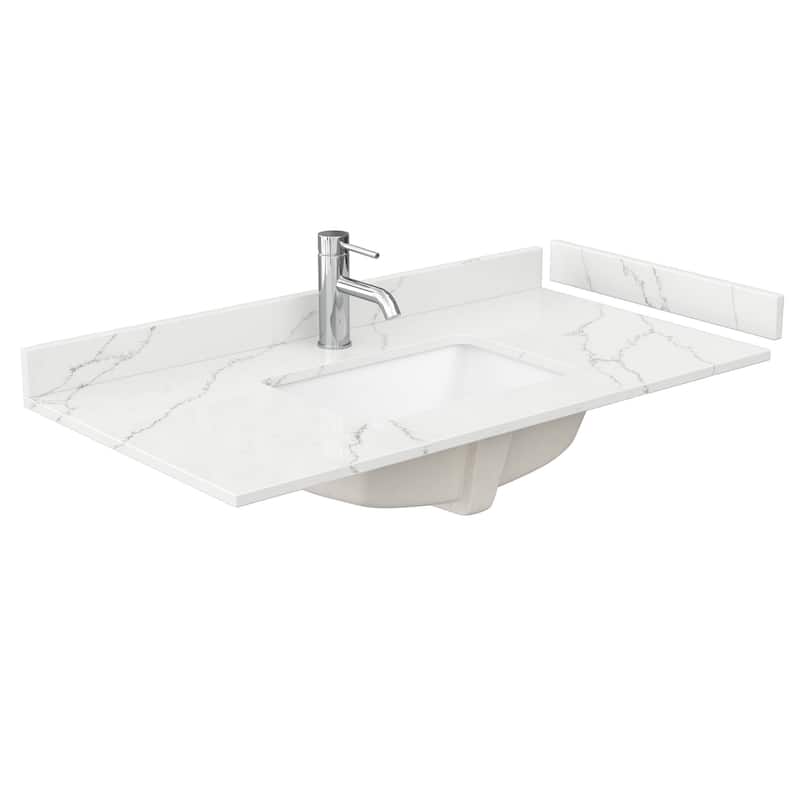 Wyndham Collection WCF282842S-QTZ-UNSMXX Maroni 42" Free Standing