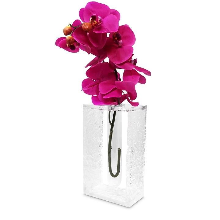 Tube Inlay Acrylic Vase