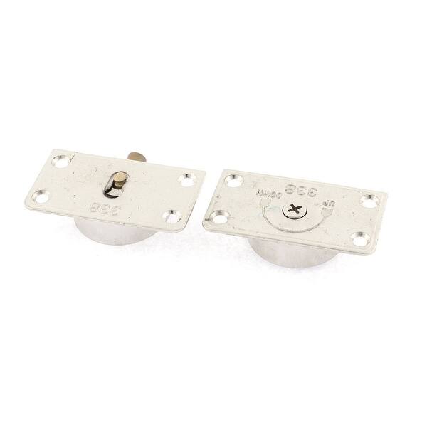 Shop Unique Bargains Furniture Closet Door Plastic Wheel Metal