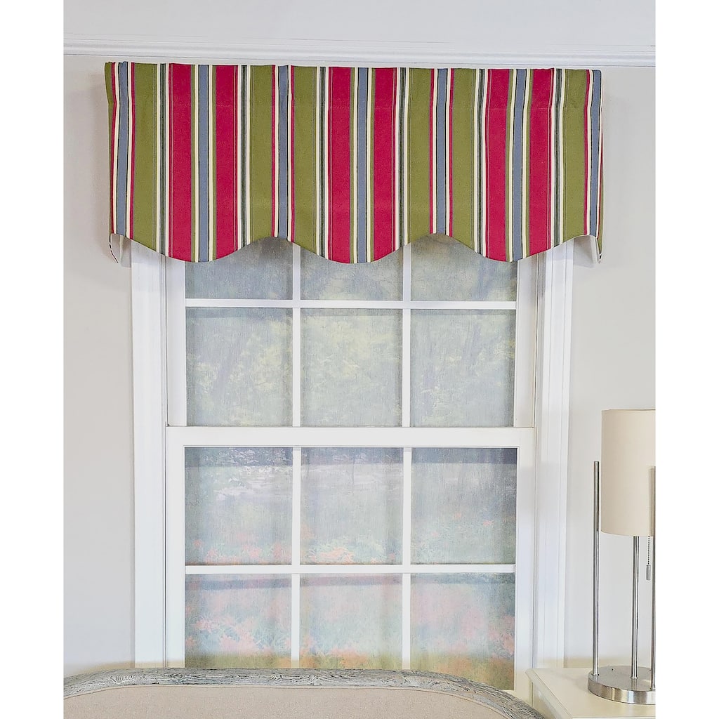 RLF Home Nigel Stripe Provance Valance