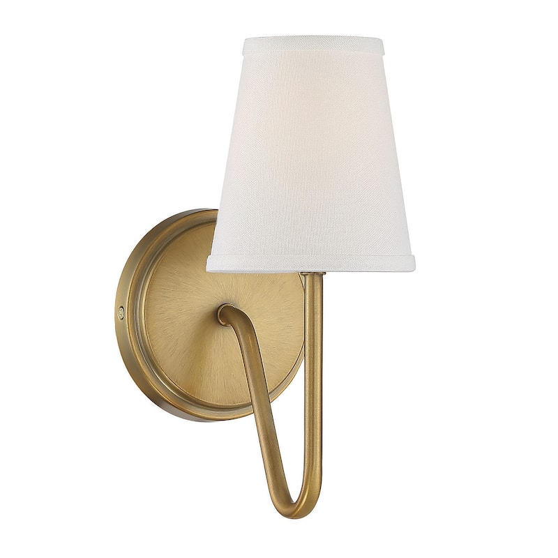 Trade Winds Madison 11" Wall Sconce - Natural Brass