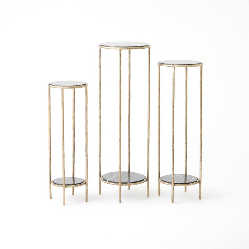 Leif Iron Pedestal Table