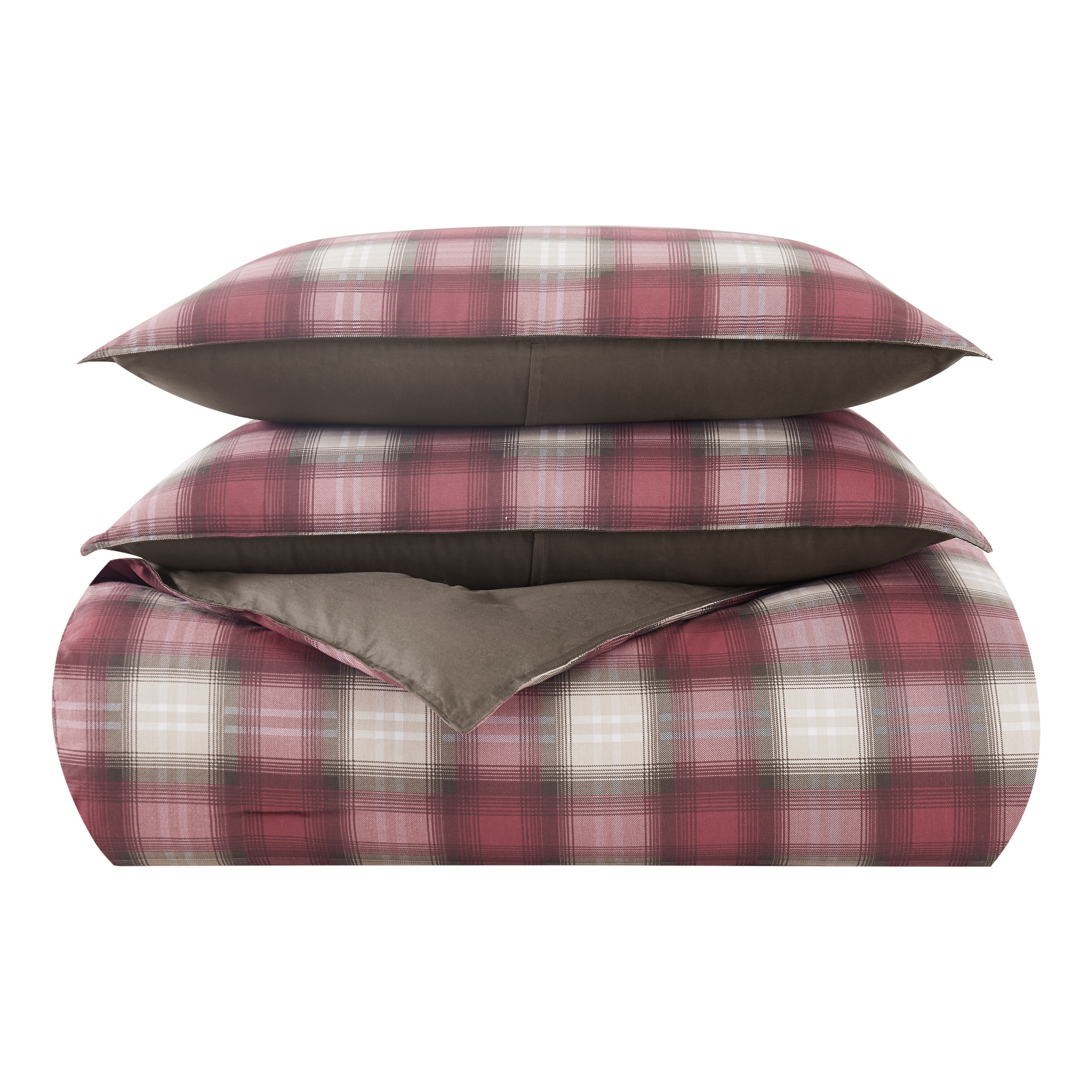 Eddie Bauer Navigation Plaid Cotton 