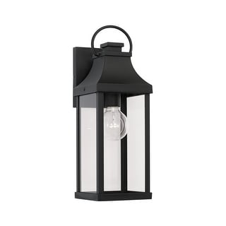 Bradford Outdoor 1-light Small Wall Lantern w/ Clear Glass