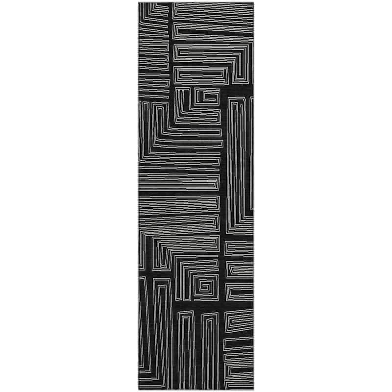 Premium Washable Super Soft Mid Century Modern Mayfield Rug
