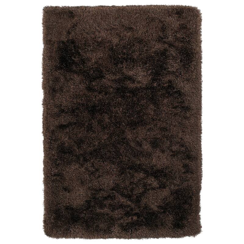 Addison Aurora Deeply Complex Modern Brown Shag Area Rug - 2' x 3' - Brown - Rectangle