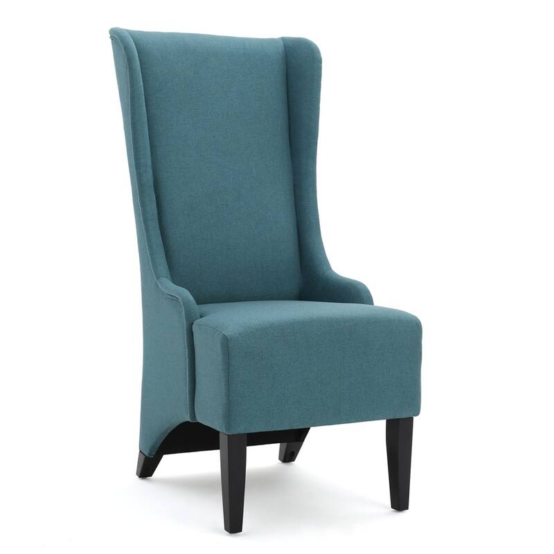 Dining Chair, Upholstered Back Rest Seat Accent Chair With Birch Wood Legs, Leisure Chair For Restaurants Living Rooms