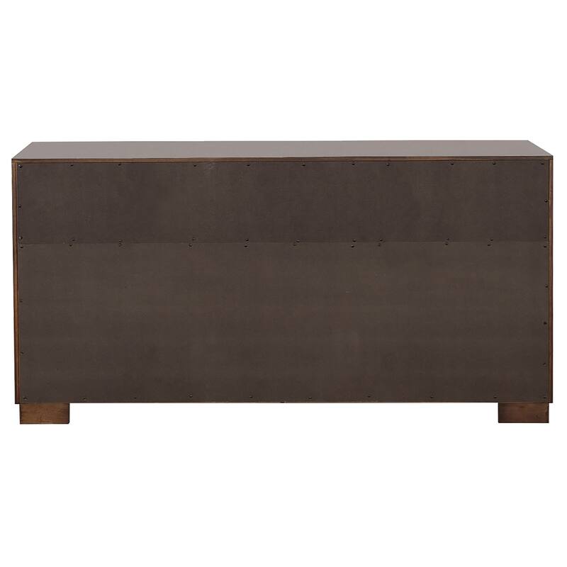 Polk Cappuccino 6-drawer Dresser