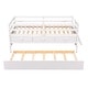 preview thumbnail 26 of 46, Modern Twin Size Low Loft Bed With Full Safety Fence,Climbing Ladder,Storage Drawers and Trundle