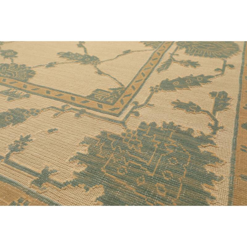 7'10''x9'10'' Hand Knotted Flatweave Wool Ivory Nourison Nourmak Soumak Rug - 7' 10'' x 9' 10''