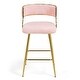 preview thumbnail 3 of 8, 26'' Counter Height Bar Stools Corduroy Kitchen Island (Set of 2)