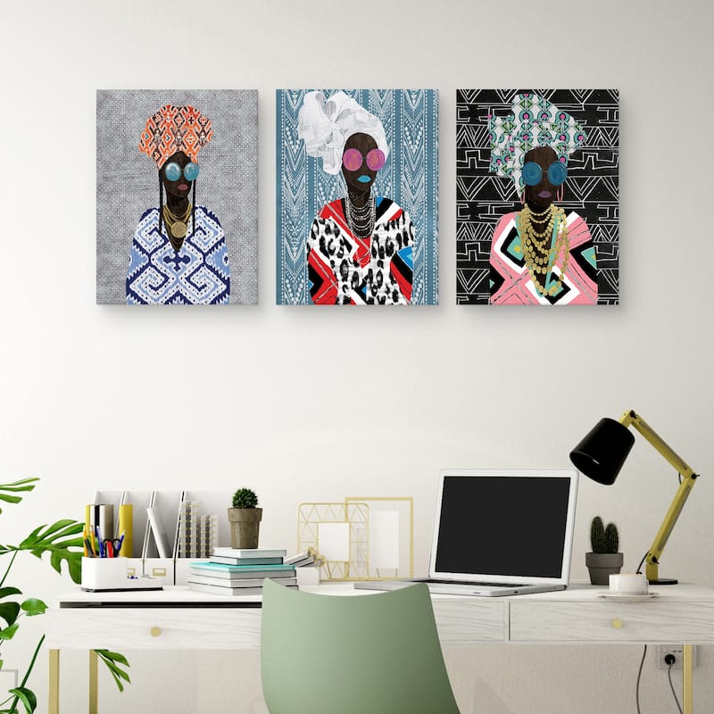 Queen Dots by Nikki Chu Canvas Art Prints