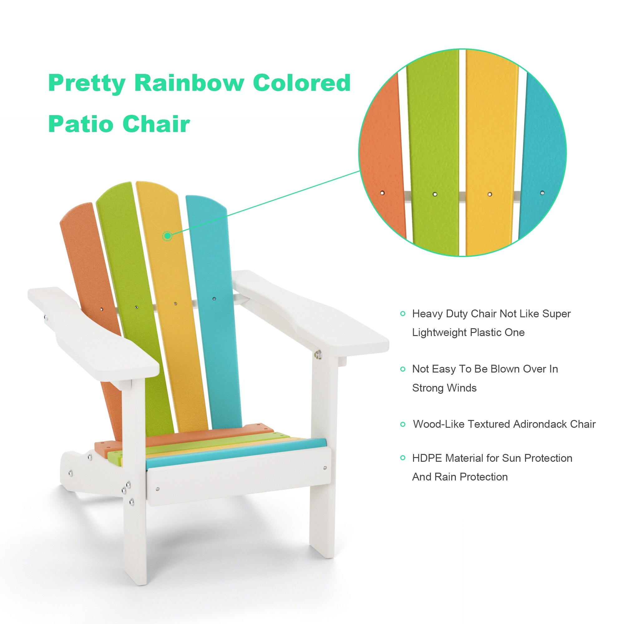 Child adirondack chair discount plastic