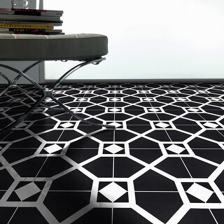 black outdoor tiles