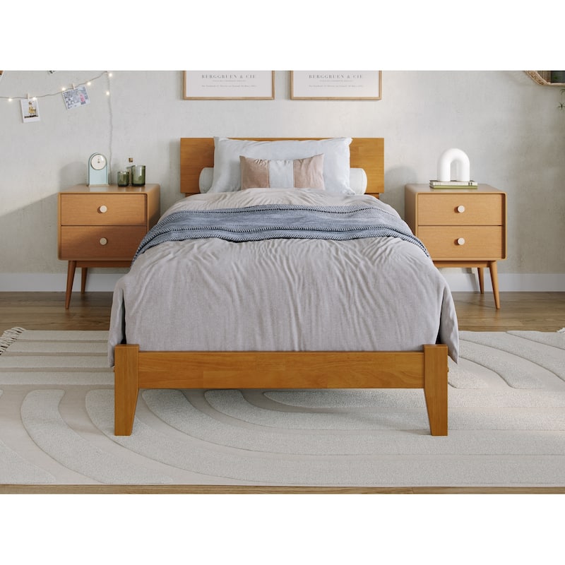 AFI, Orlando Solid Wood Low Profile Platform Bed