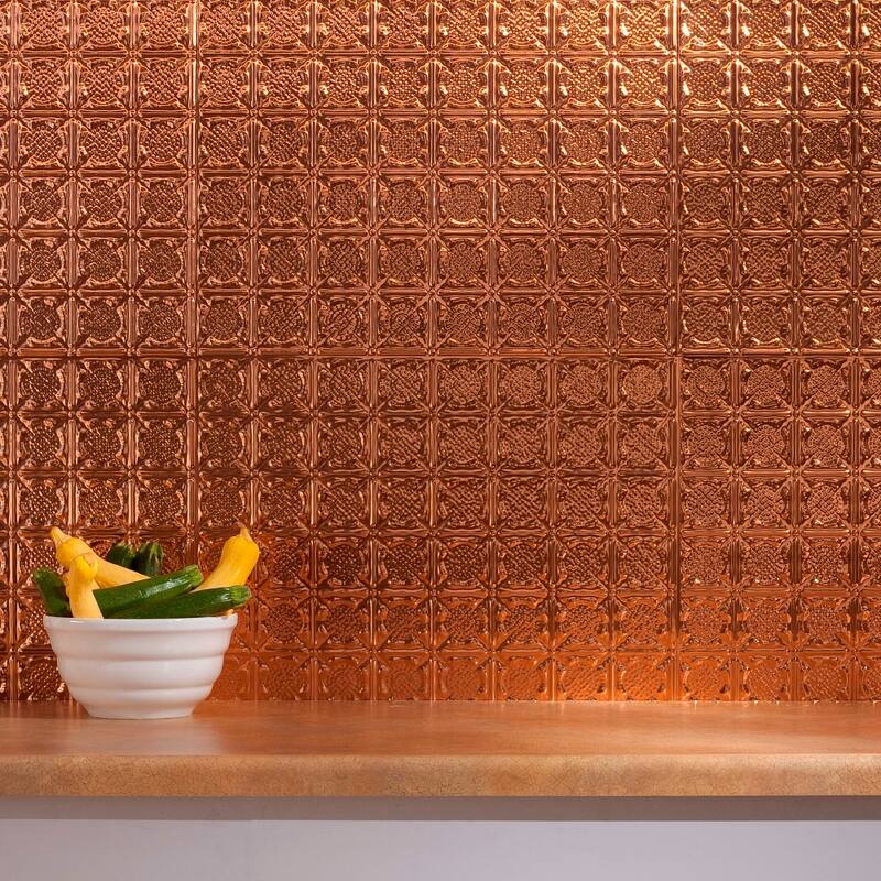 FASÄDE Traditional Style 6 Decorative Vinyl Backsplash Panel