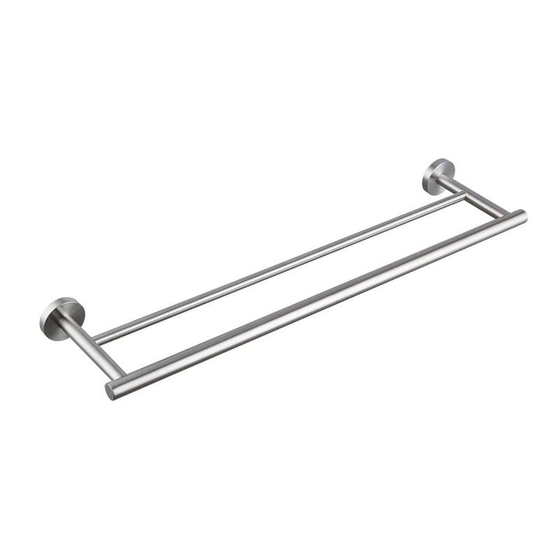Topcraft Stainless steel Wall Mounted 23.6'' Towel Bar - Brushed Nickel