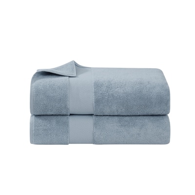 Brooklyn Loom 100% Turkish Cotton 2 Piece Bath Sheet